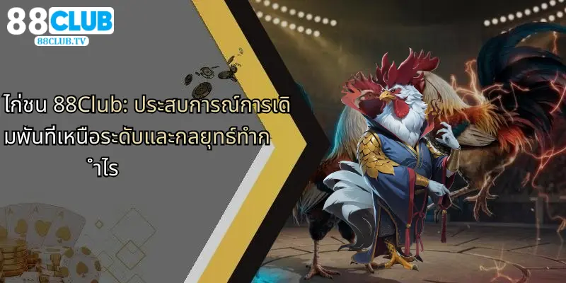 ไก่ชน 88Club: ประสบการณ์การเดิมพันที่เหนือระดับและกลยุทธ์ทำกำไร 1 ไก่ชน-88club-ประสบการณ์การเดิมพันที่เหนือระดับและกลยุทธ์ทำกำไร